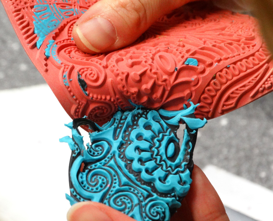 Polymeerklei Textuurplaten