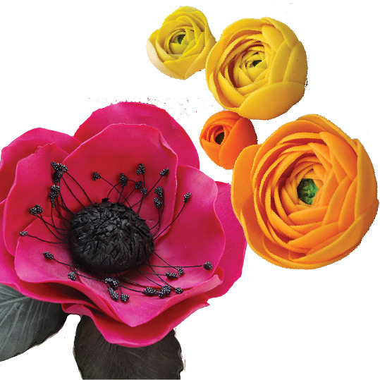 Polymeerklei Bloemen Juwelen