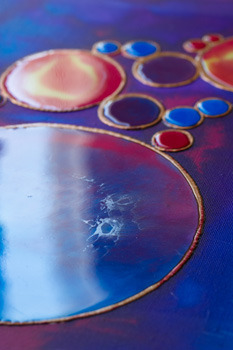 Mixed media Glazuurhars