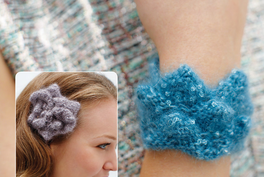 Rowan Shine - Accessoires in wol en Swarovski