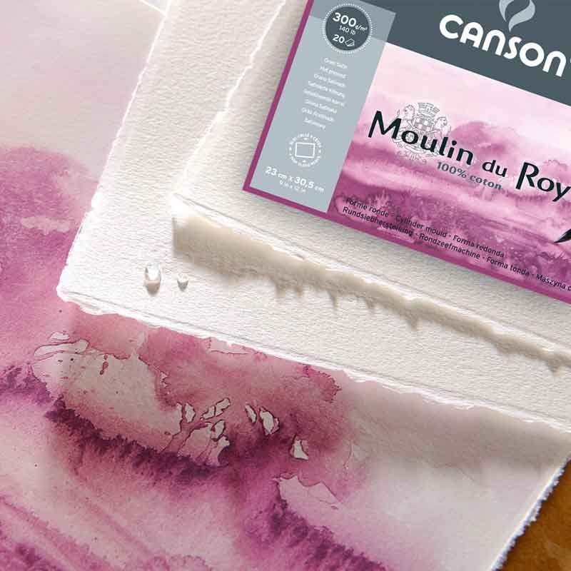 Moulin du Roy Aquarel Papier 100% baumwolle