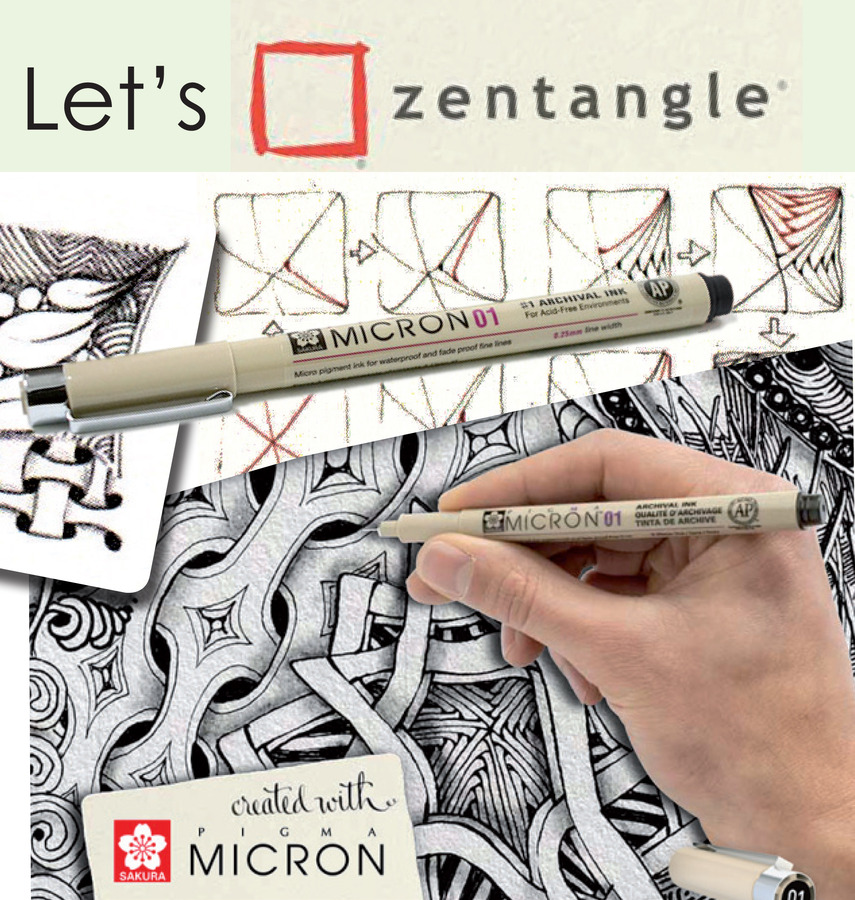 Zentangle® Zen tekenen