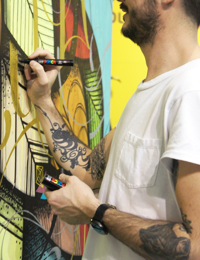 Street Art met POSCA