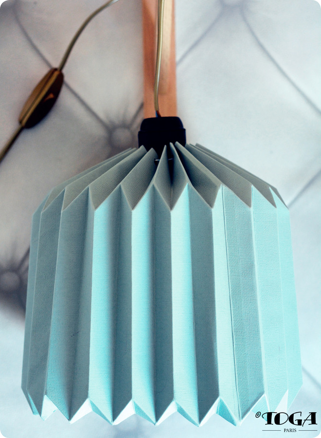 Een Origami Lampekap met Toga