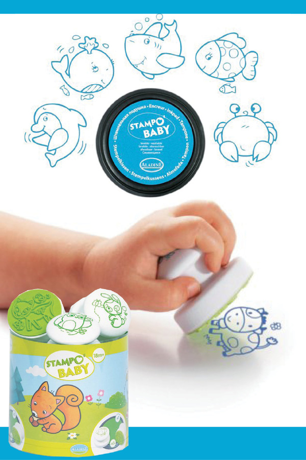 Stampo Baby Stempels van Aladine