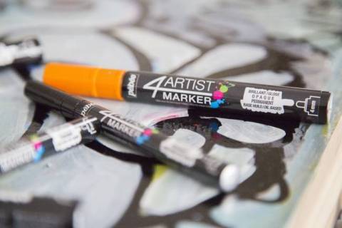 4 Artists Markers - Olie markers van Pébéo