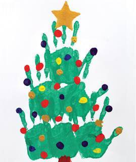 Tactil Color verf Kerstboom