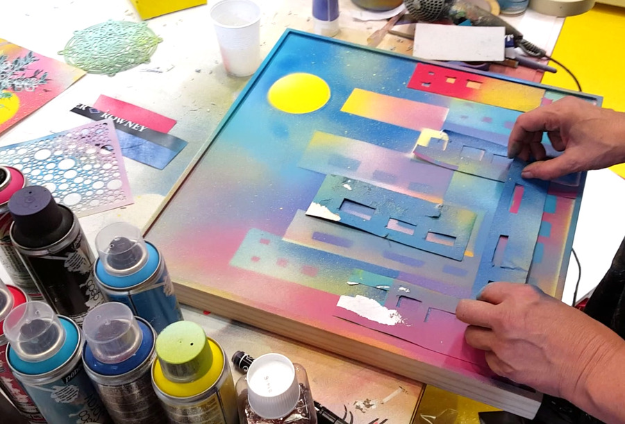 Mixed Media decoSpray en decoMarker