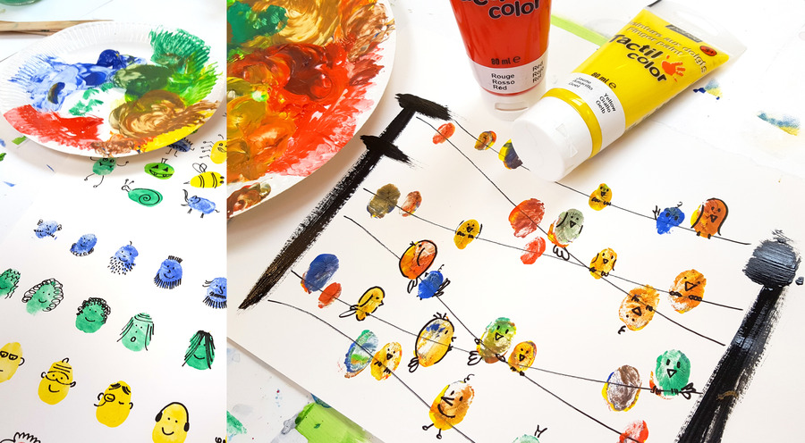 Tactilcolor vingerverf