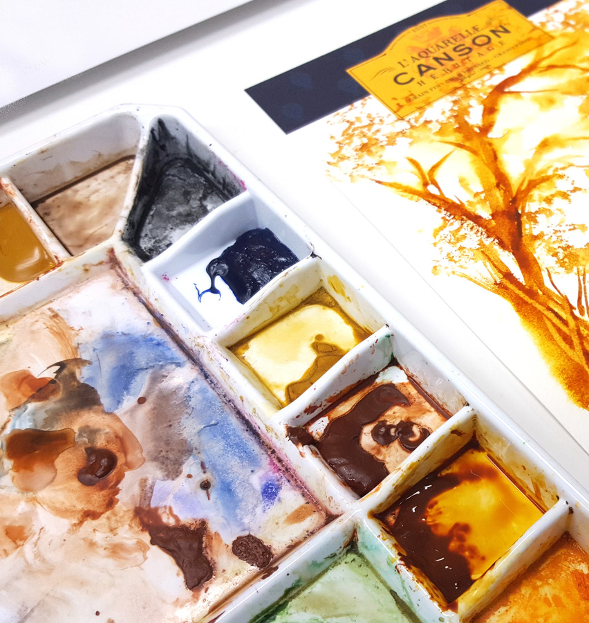 Het perfecte gereedschap voor watercolour artiesten