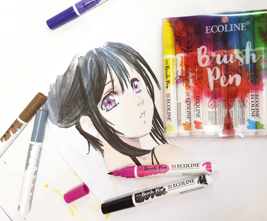 Ecoline Brush Pens
