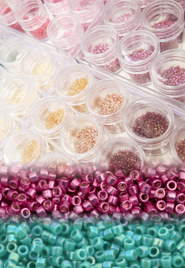 Le tissage de perles - Nouveaux assortiments de couleurs