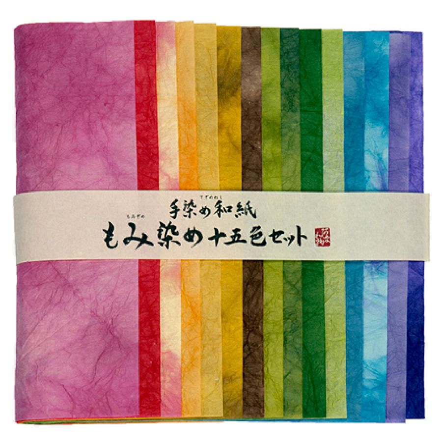 Papier Momizome pour le cartonnage par Awagami