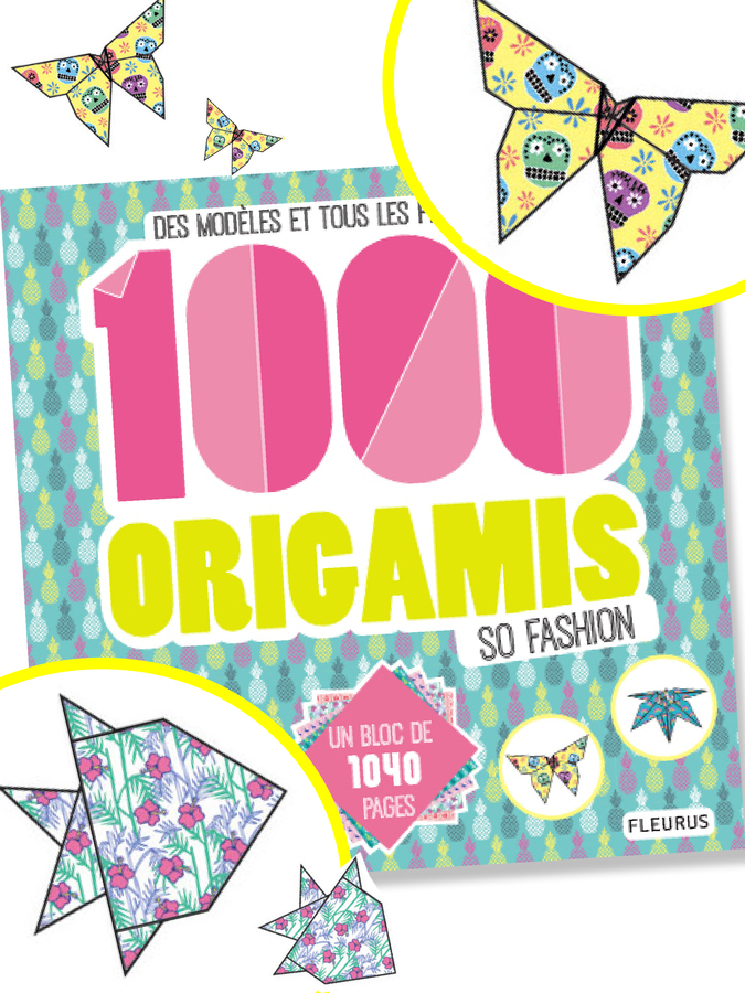 1000 Origamis : kits et modèles