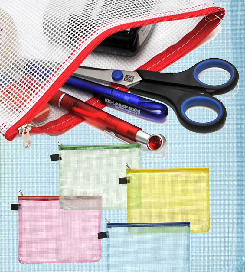 Pochettes Zip pastelles par FolderSys