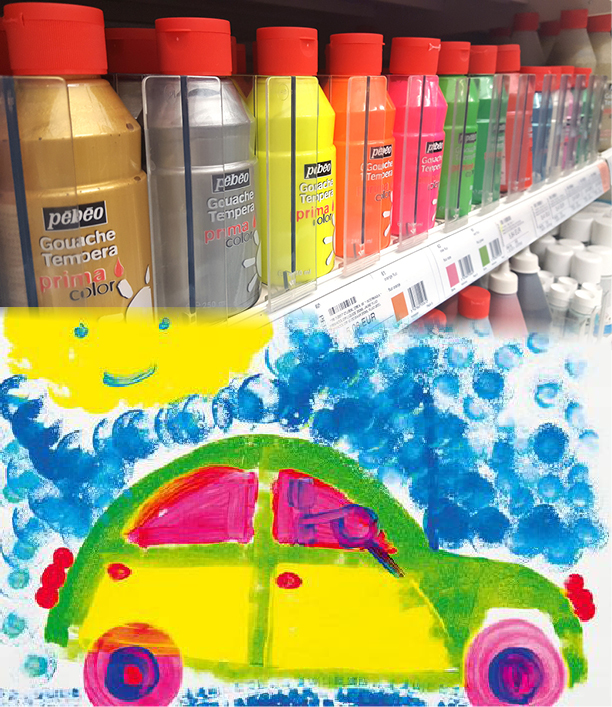 Gouache Primacolor de Pébéo