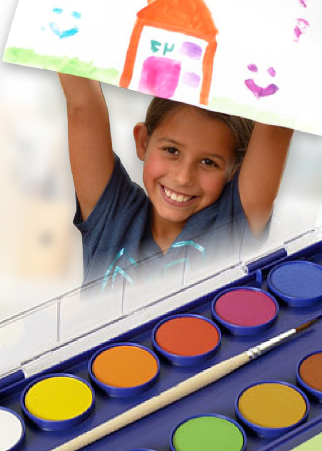 Boîte de gouaches en couleurs Pélikan