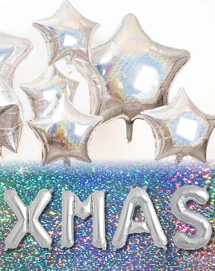 Ballons scintillants pour les fêtes