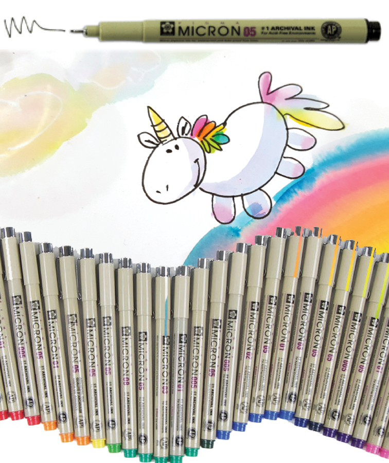 Koi Markers en Pigma Micron van Sakura 