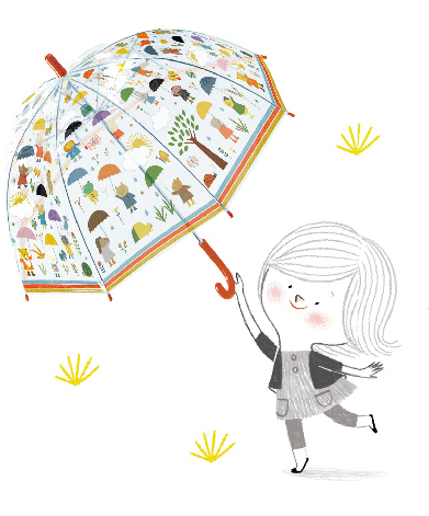 Djeco Paraplu voor zomerse regen