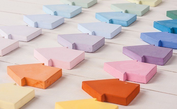 Raysin van Rayher : nieuwe pigmenten