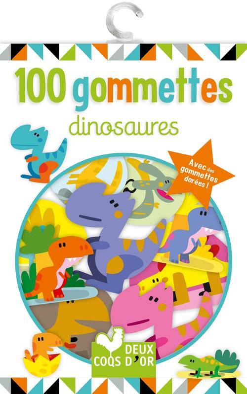 100 gommettes dinosaures par Deux Coqs d'Or