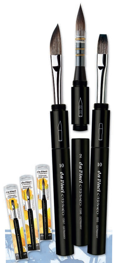 Pinceau Pocket Brush Casaneo de Da Vinci
