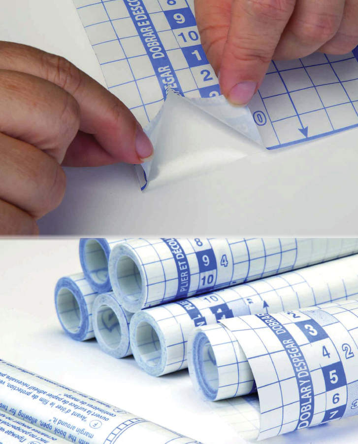 Couvertures transparentes pour livres et cahiers par Sadipal