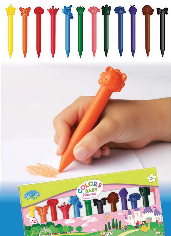 0-2 jarige cadeaus : Color Baby Princess Potloden van Aladine