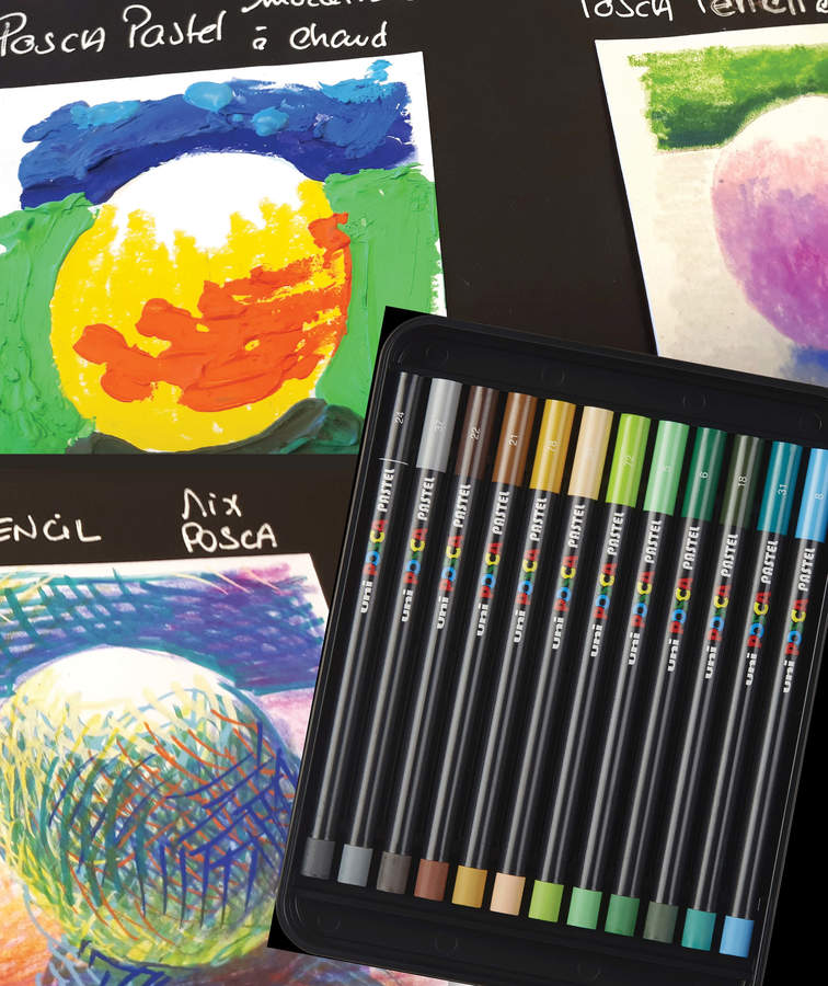 Cadeaux 9-12 ans : Les pastels Posca
