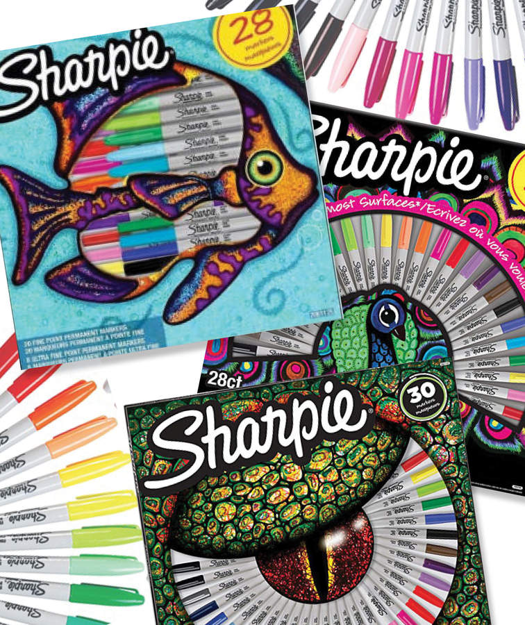 Let's Sharpie met de iconishe alcohol markers
