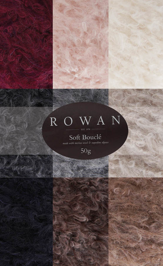 Tricot de saison avec la laine Soft Bouclé de Rowan