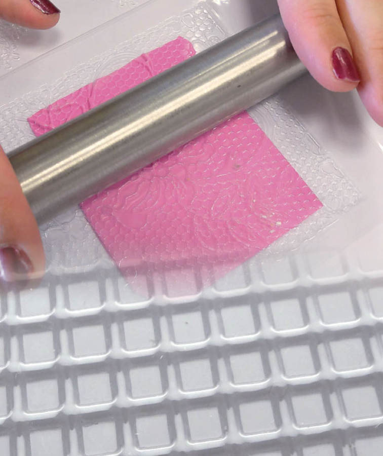 Dubbelzijdige flexibele textuurplaten voor FIMO