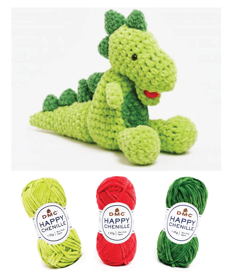 Happy Chenille : fil à crocheter DMC