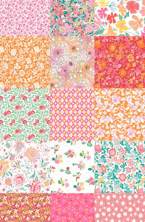 Couleurs éclectiques et vibrantes pour la nouvelle collection Liberty