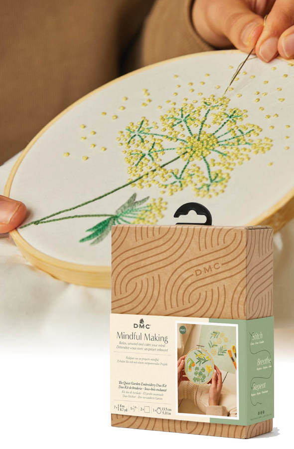 Projets Relaxants : Kits de Broderie par DMC