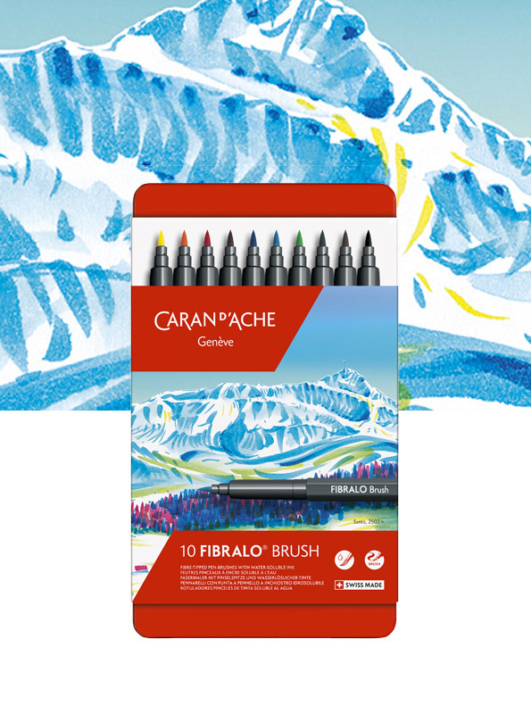 Caran d'Ache Fibralo aquarel markers