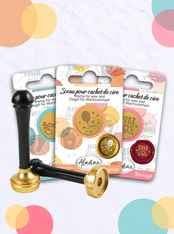  Elegant briefpapier met Aladine waszegel