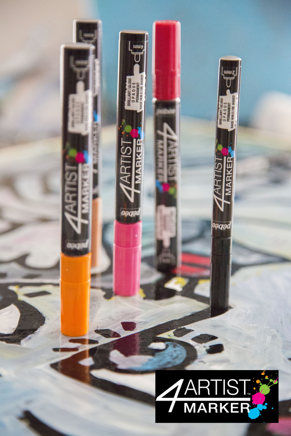 4Artist Markers : Tracer à la peinture à l'huile 